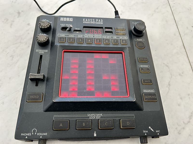 Korg KP3 Kaoss Pad 3 Dynamic Effect / Sampler | Reverb
