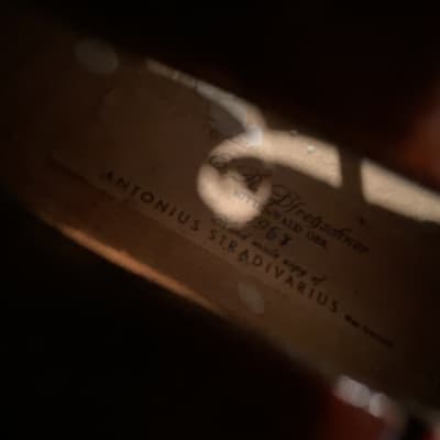 E.R. Pfretzschner Mittenwald OBB Copy of Antonius Stradivarius 1967 - Medium Dark image 12