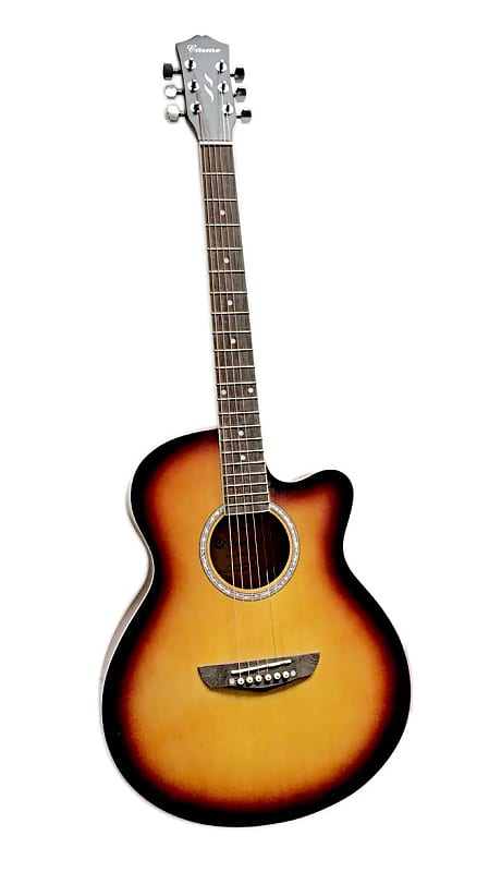 Casme Grand Concert Acoustic Guitar with Cutaway | Reverb