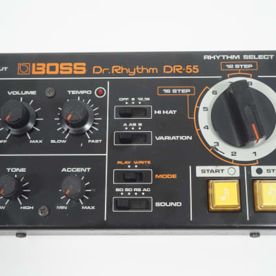 BOSS Dr-55 Dr. Rhythm Vintage Analog Drum Machine Roland