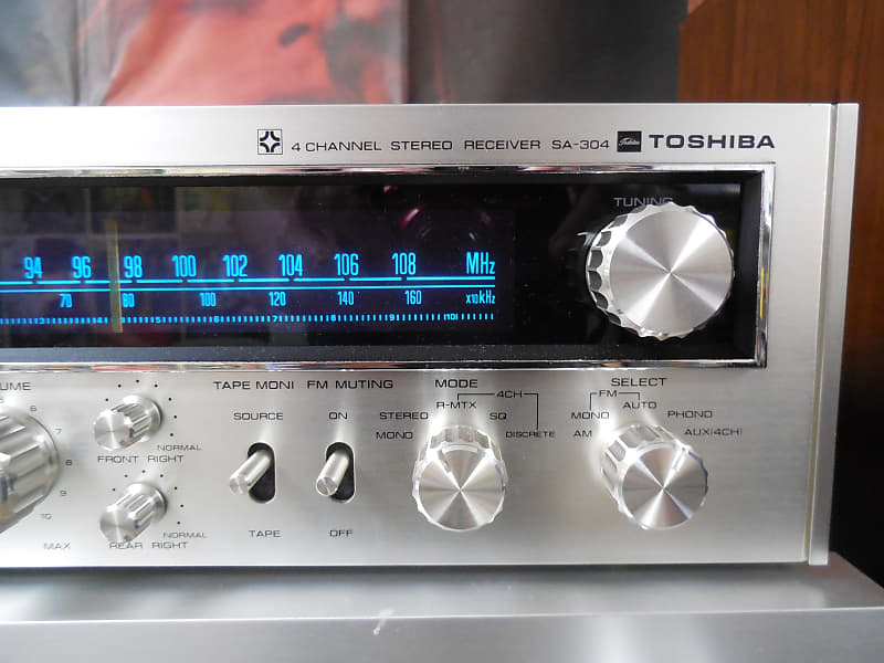 Toshiba SA-304 4 Channel Stereo Receiver 1974 | Reverb