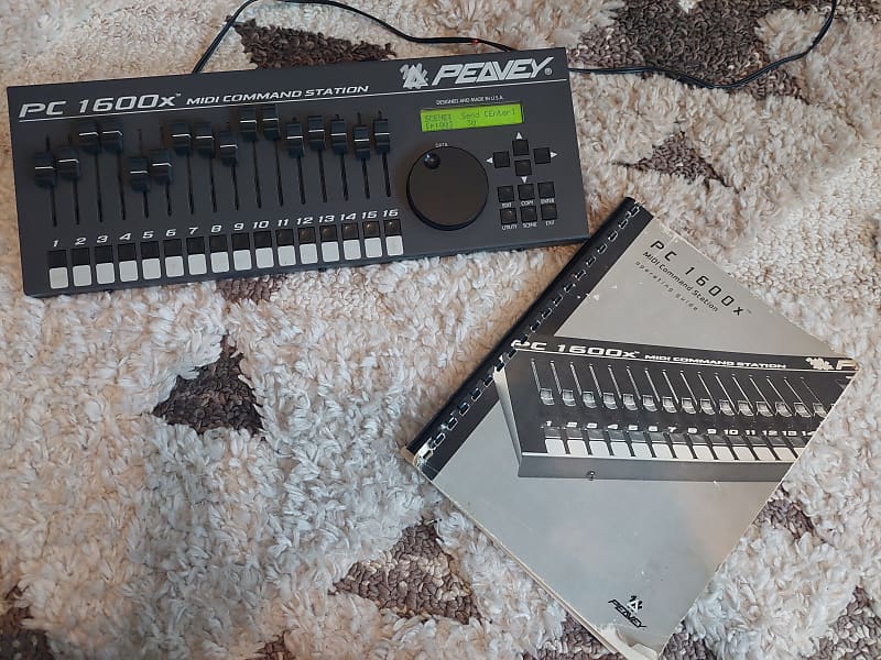 Peavey PC1600X MIDI Command Station - Black | Reverb