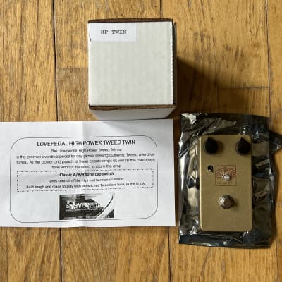 ギター Lovepedal High Power Tweed Twin First Impressions: Lovepedal High Power Tweed Twin (HPTT