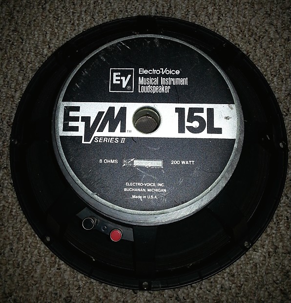 EV Vintage Electro Voice EVM 15L Speaker Series II 15