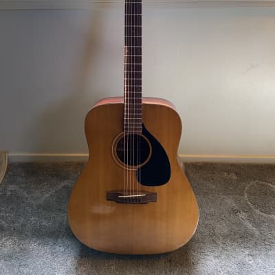 1972 Yamaha FG-110, Tawain-made. Great tone, great patina, a little quirky.  Video demo. | Reverb