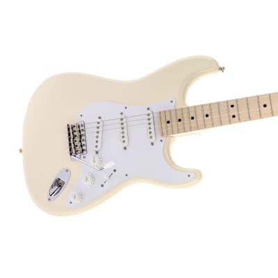 [PREORDER] Fender Artist Eric Clapton Stratocaster Guitar, Maple Neck, Olympic White image 3