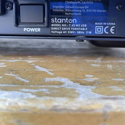 Stanton T.92 M2 USB Direct-Drive Turntable 220V image 10