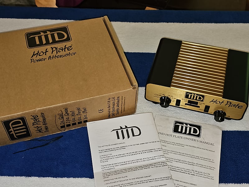 THD Hot Plate 2 ohm Gold Reverb