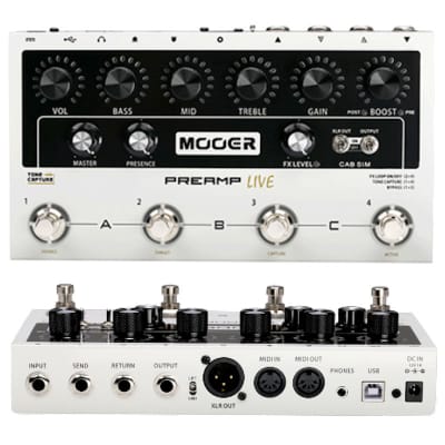 Mooer Preamp LIVE Guitar Multi Preamp Effects Processor with Bluetooth New image 2