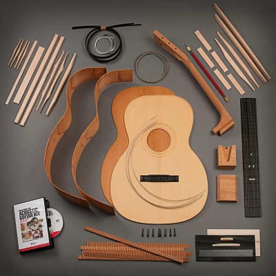 StewMac Triple-O Acoustic Guitar Kit, Mahogany Back & Sides, Torrefied Top, Dovetail Neck for sale