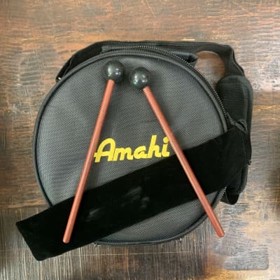 Amahi Steel Tongue Drum - KLG108BK - Black - 10" image 2