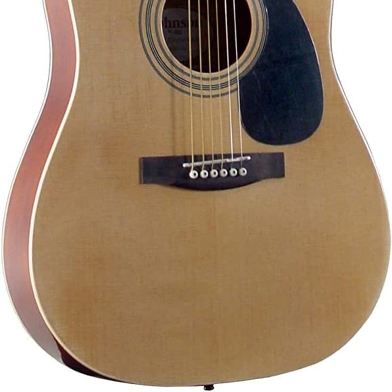 Johnson JG650TN Natural Thinline Acoustic Electric Guitar
