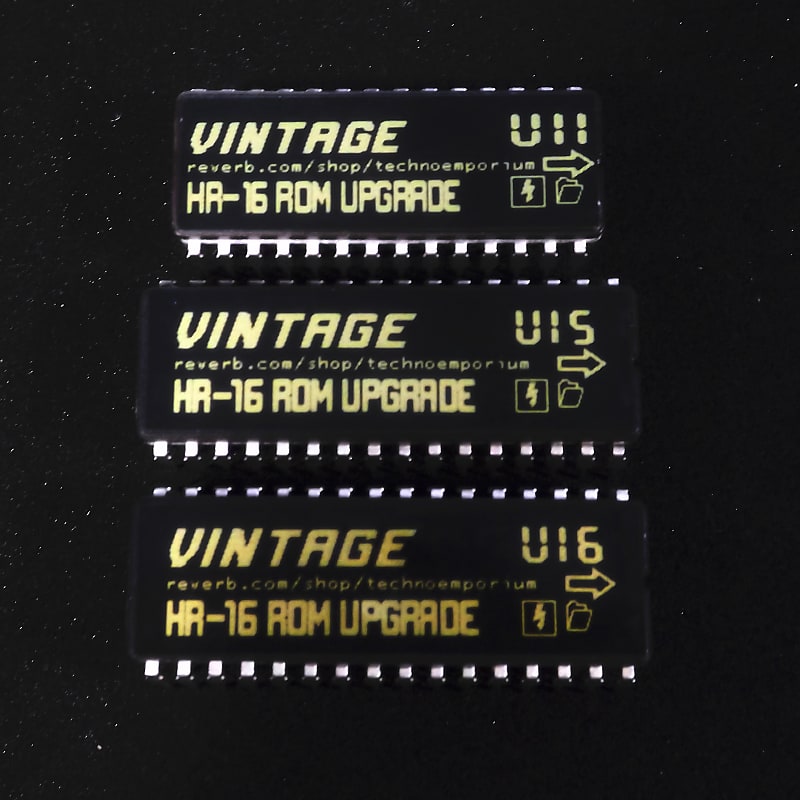 Alesis HR-16 parts - "Vintage" ROM chipset image 1
