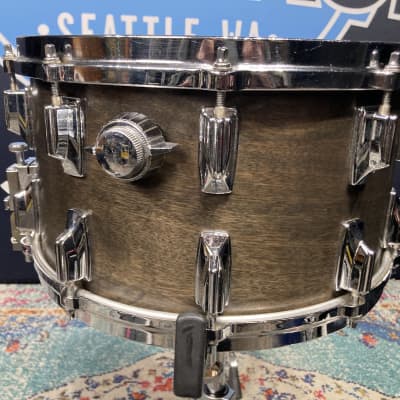 Tama - 14x8" Super Star Snare Drum, Cast Hoops 1980's - Refinished, Grey image 10