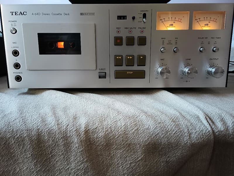 Teac A640 cassette deck in mint condition - 1970's