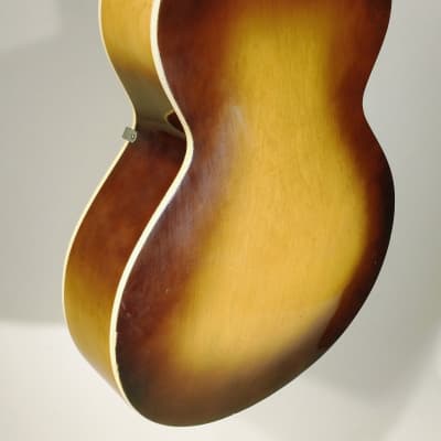 Silvertone N-7 Vintage Archtop Acoustic Guitar 1960s image 5