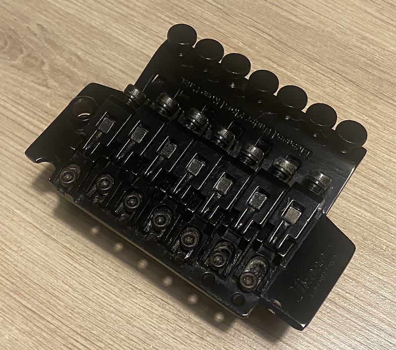 Ibanez Takeuchi - Made in Japan - Lo-TRS 7 Floyd Rose Patent Tremolo 2000 - Black image 1
