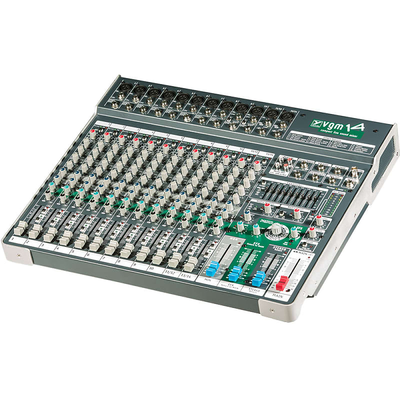 Yorkville VGM14 Compact Live Sound Passive Mixer with XLR & ¼-inch TRS inputs image 1