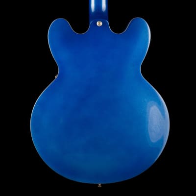 Used Epiphone Limited Edition Riviera Custom P93 Royale Chicago Blue Pearl with Gig Bag image 13