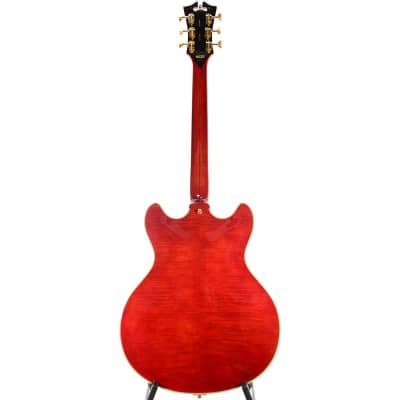 Excel DC Semi-Hollow Electric Guitar - Viola image 3