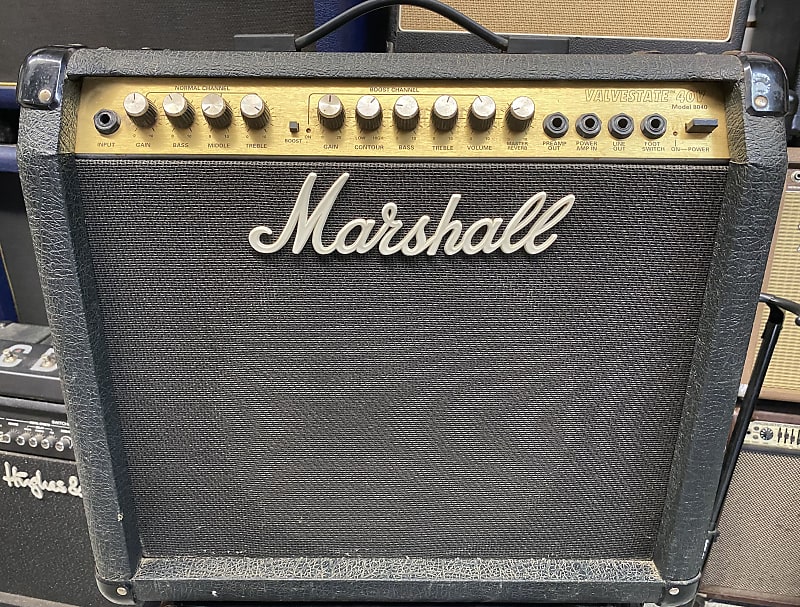 お得高評価Marshall VALVESTATE 40V Model 8040 ギターアンプ BoostChannelプリ真空管(12AX7) コンボ