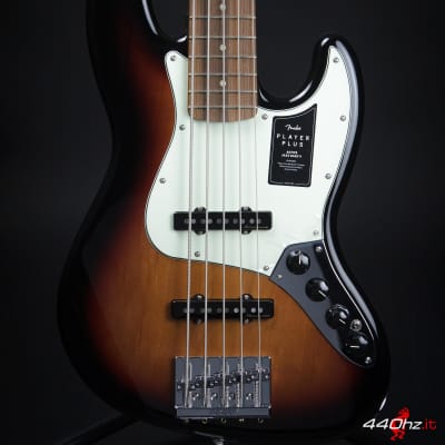 Fender Player Plus Jazz Bass V 3 Tone Sunburst W/Bag for sale