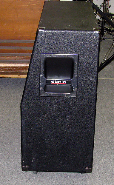 Sonic shop guitar cabinet