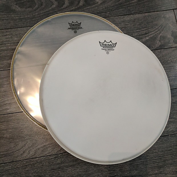 Remo Weatherking 14" Snare Heads (2) Batter and Snareside Reverb