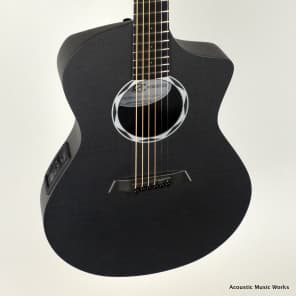 Composite Acoustics Ox Raw Carbon Fiber Guitar, LR Baggs Pickup, Cutaway image 2
