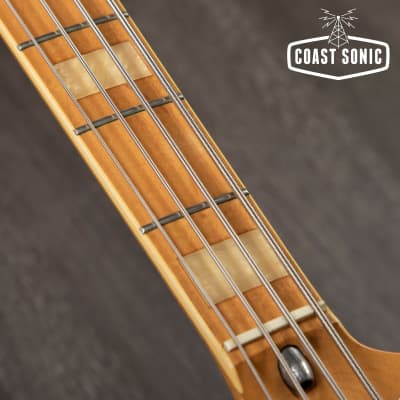 1986 Fender Vintage '75 Jazz Bass Reissue JB75-80 Made in Japan image 12
