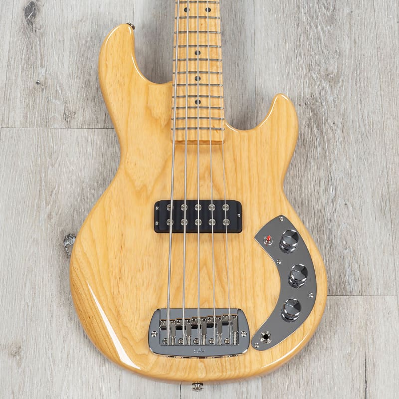 Mint G&L CLF Research L-1000 Series 750 5-String Bass, Maple | Reverb