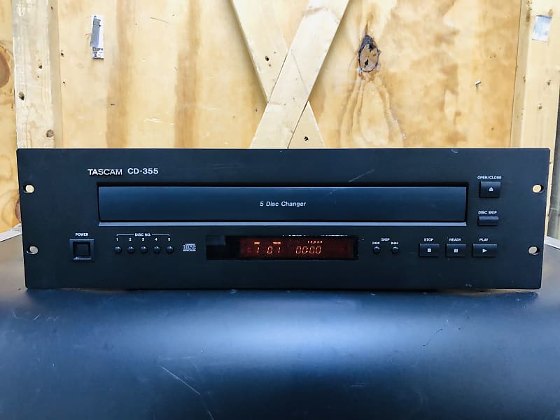 Tascam CD-355 Five Disc CD Player with Remote Control | Reverb