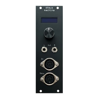 dXeus machina | MiniDexed in eurorack format = TX816, TX802 or 8 DX7 FM Synthesizers image 1