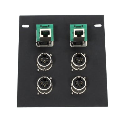 Elite Core FB6 Recessed Floor Box with 4 XLRF + 2 Ethernet Pass-Through Jacks image 3