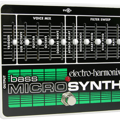 高質 ELECTRO-HARMONIX BASS SYNTH MICRO エフェクター