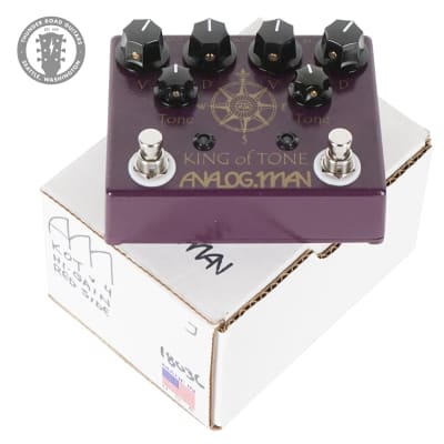 Reverb.com listing, price, conditions, and images for analog-man-king-of-tone