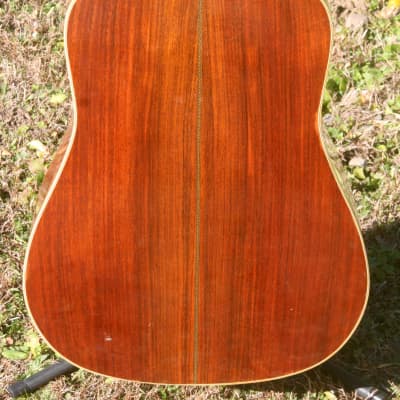 1973 Hand Made K Yairi YW400 Acoustic Guitar, very early model image 6