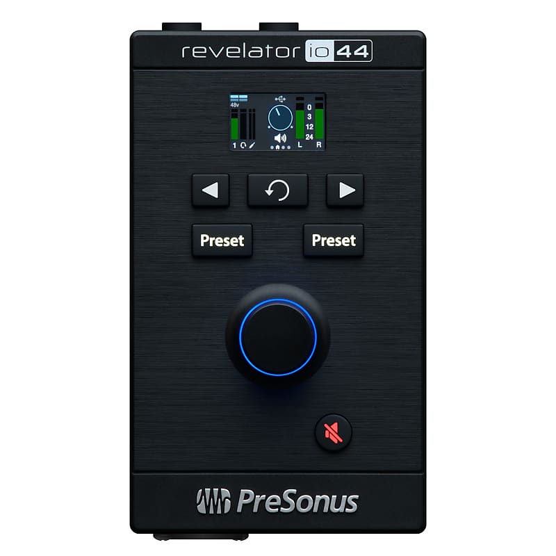 PreSonus Revelator 4-in/4-Out io44 USB-C Audio Recording Interface