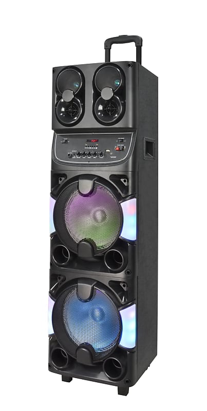 MPD1085B-BK Maxpower 10 x 2 BT- Disco Ball Speaker image 1