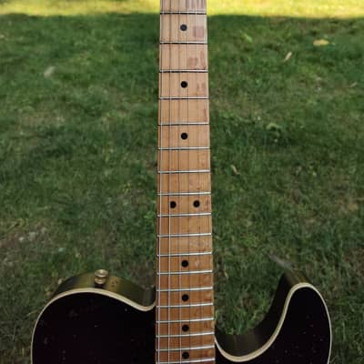 TG Guitars Custom Telecaster The Sleeper Made from Old Growth Wormy Ash from 1880 Barn Beam image 4