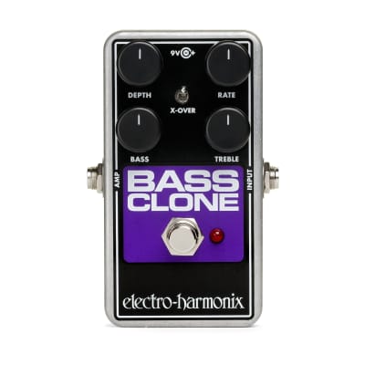 Electro-Harmonix EHX Bass Clone Analog Chorus Effects Pedal image 1