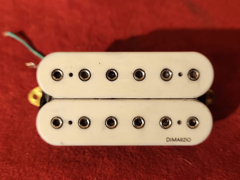 Vintage 90's DiMarzio Super Distortion White | Reverb