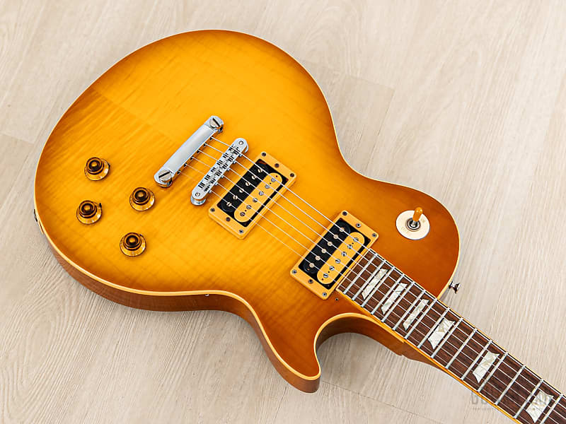 1990s Burny Super Grade RLG-75 '59 Model Burst Lemon Drop
