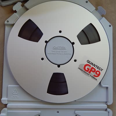 Lot of 3 QUANTEGY GP9 Reel to reel tape 2500' 2