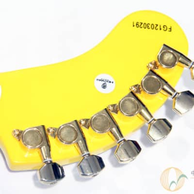 FERNANDES YELLOW HEART-ZO / ZO-3 Hide [OI969] | Reverb