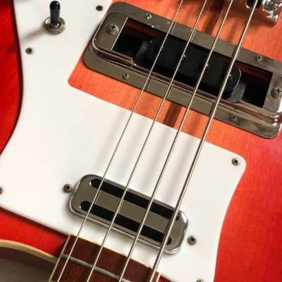 Vintage 1974 Rickenbacker 4001 Fireglo Bass w/OHSC image 14