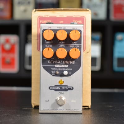 Reverb.com listing, price, conditions, and images for origin-effects-revivaldrive-compact
