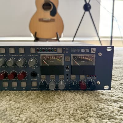 AMS Neve 8816 16-Channel Summing Mixer 2010s - Blue image 9