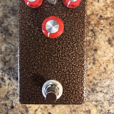 RCO Pedals  Sunflower Fuzz (compares to the Analogman Sunface) 2020 Copper hammered with red knobs image 1