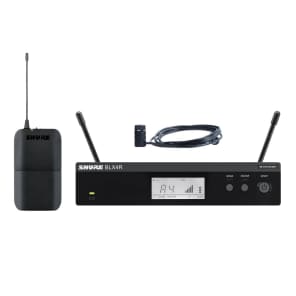 Shure BLX14R/W85-H8 Wireless Lavalier Mic System - Band H8 (518-542 MHz)